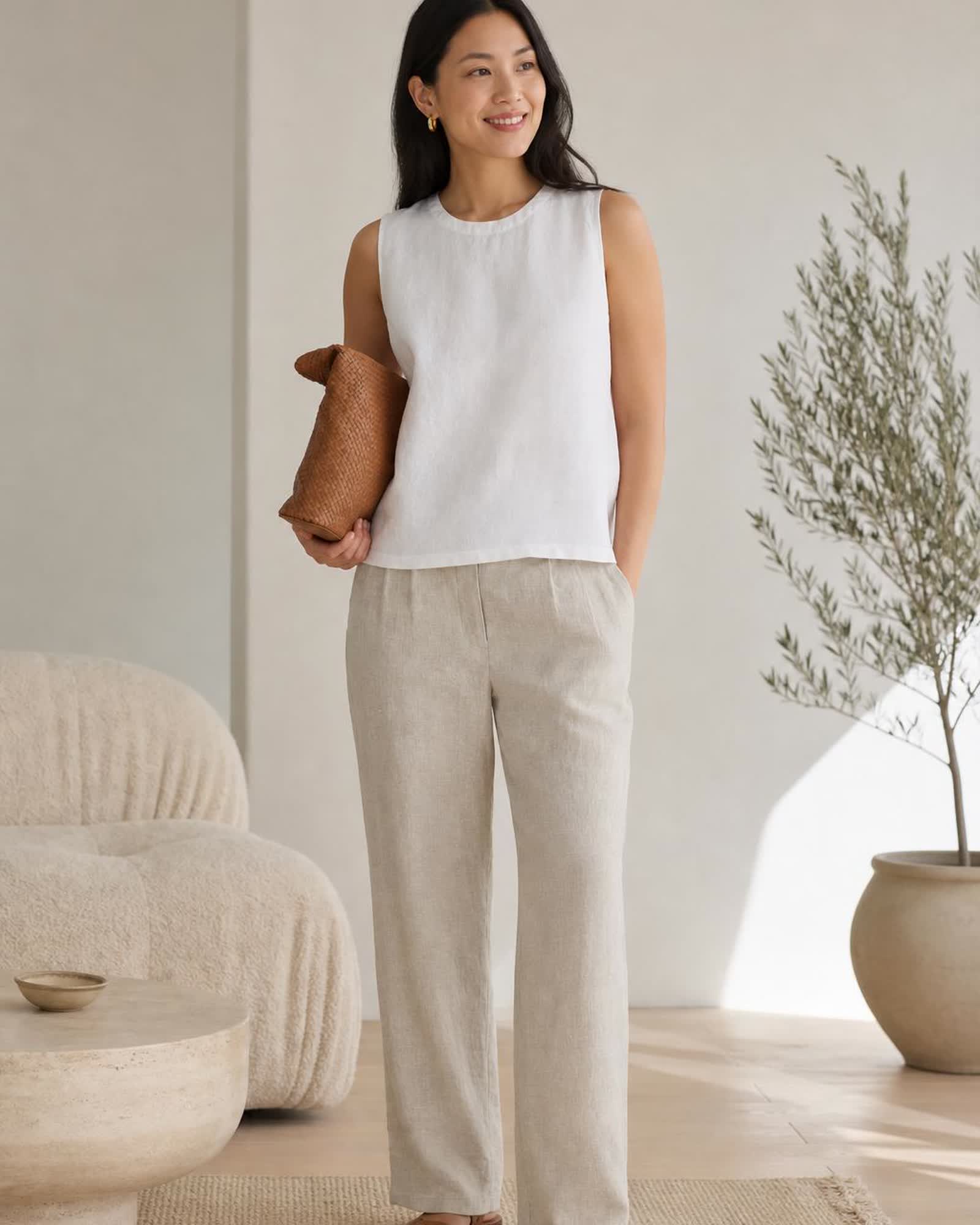 The European Linen Tank